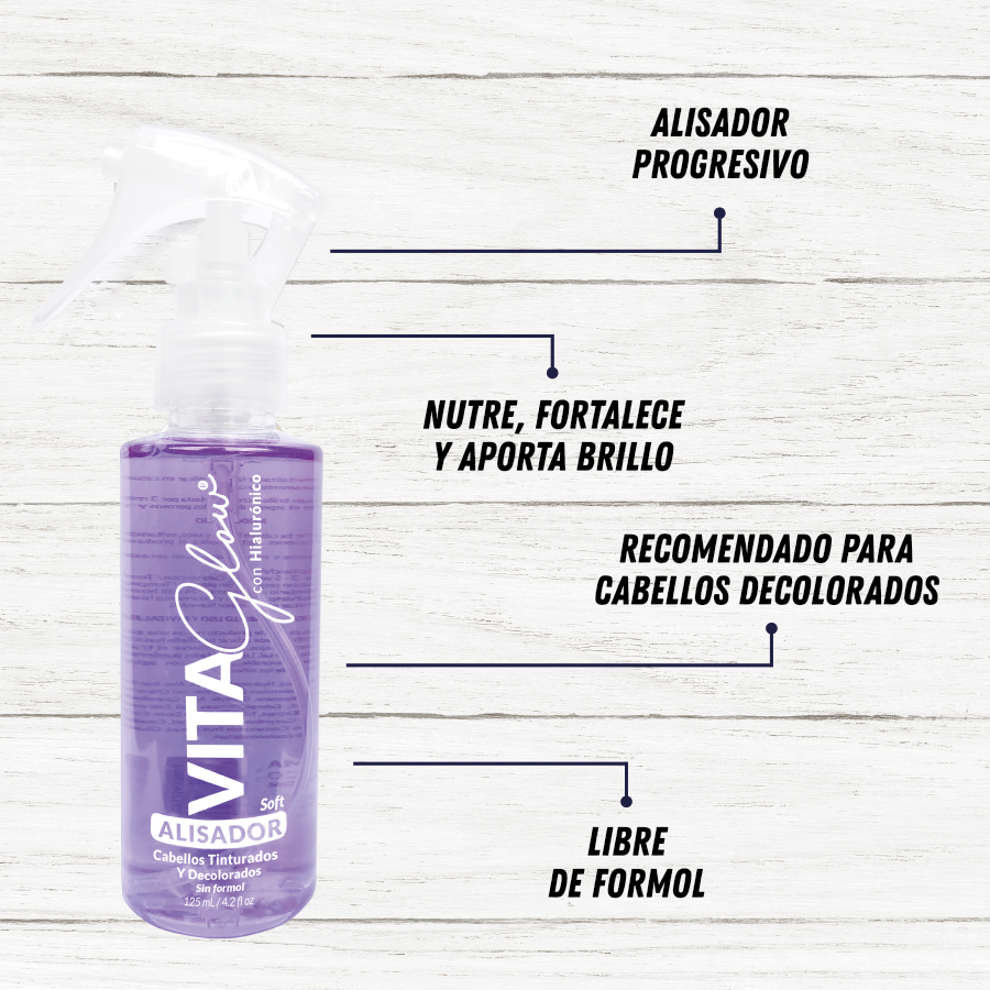 Vitaglow alisador capilar Soft 2 frascos