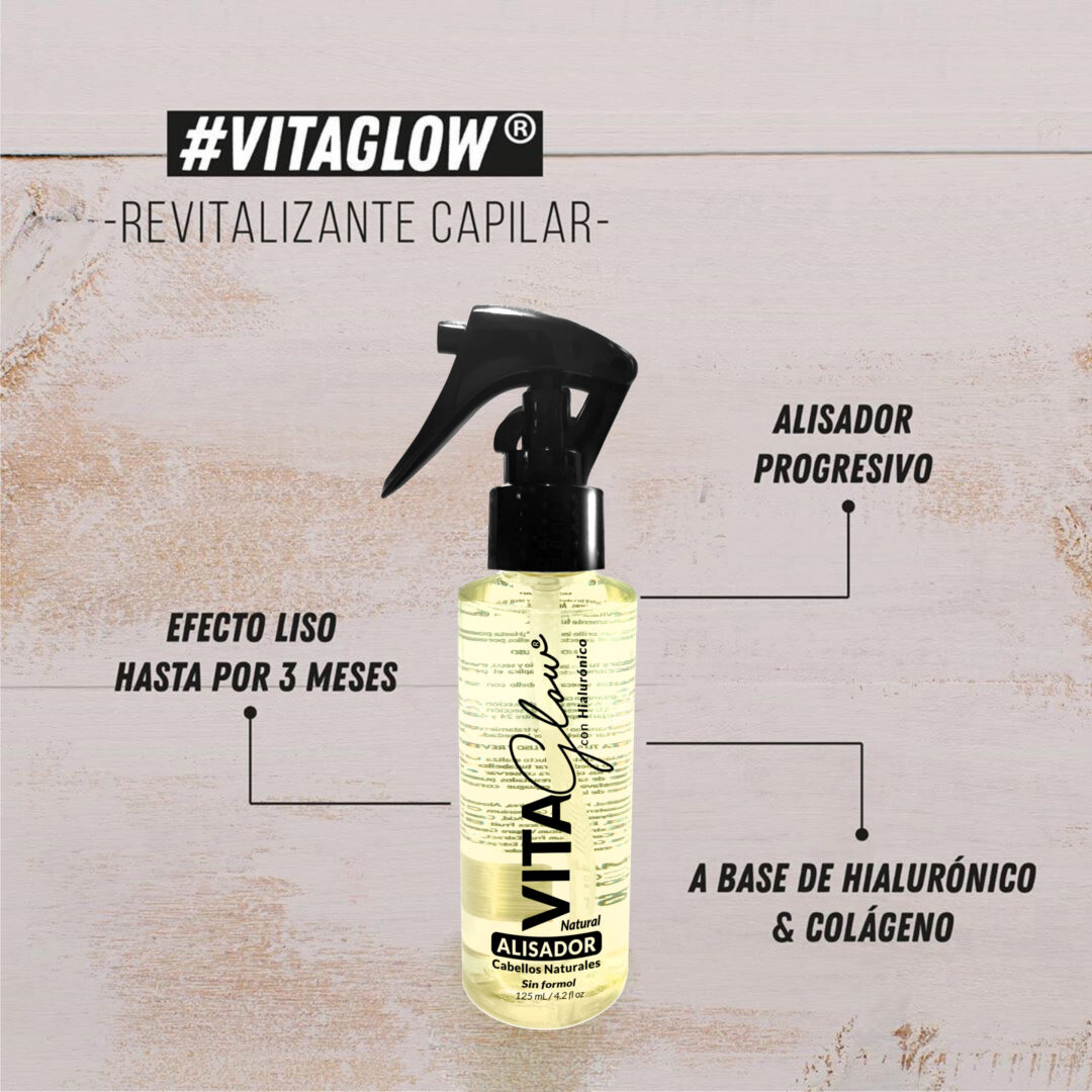 Vitaglow alisador capilar tradicional 1 frasco