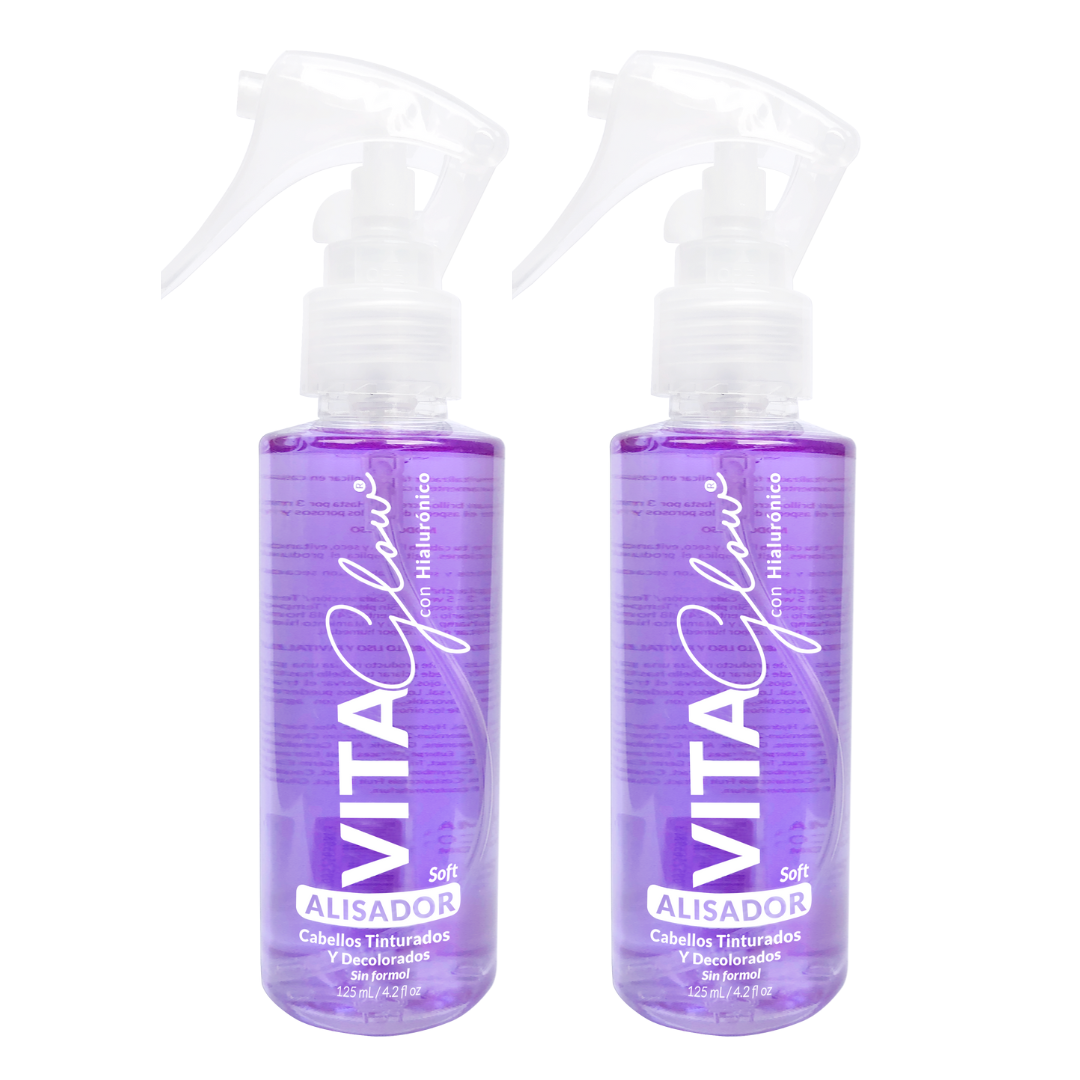 Vitaglow alisador capilar Soft 2 frascos