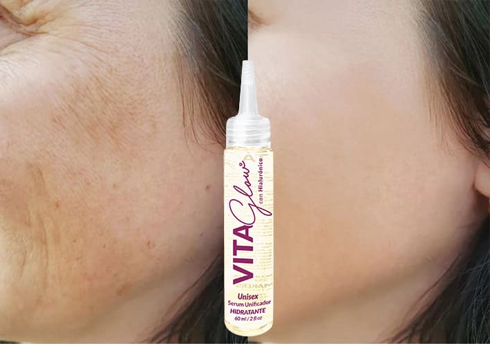 Serum unificador Aclarante Vitaglow 3 frascos