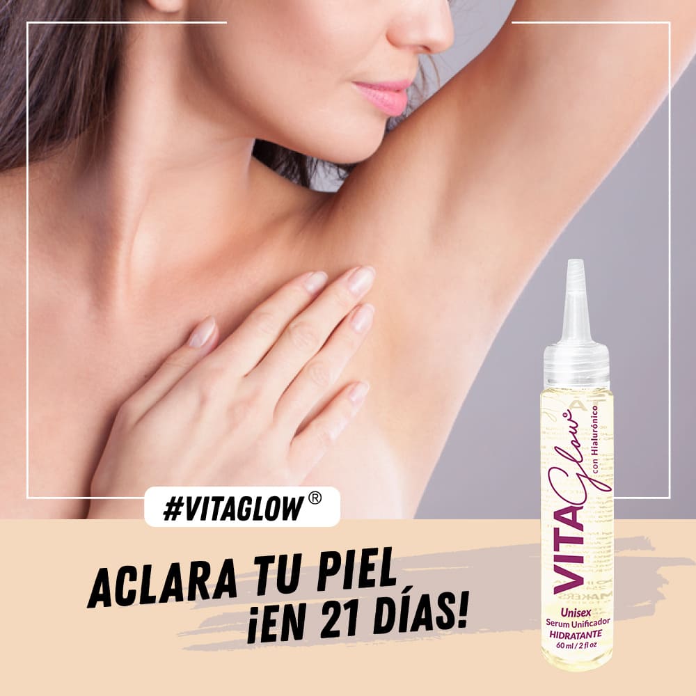 Serum unificador Aclarante Vitaglow 3 frascos