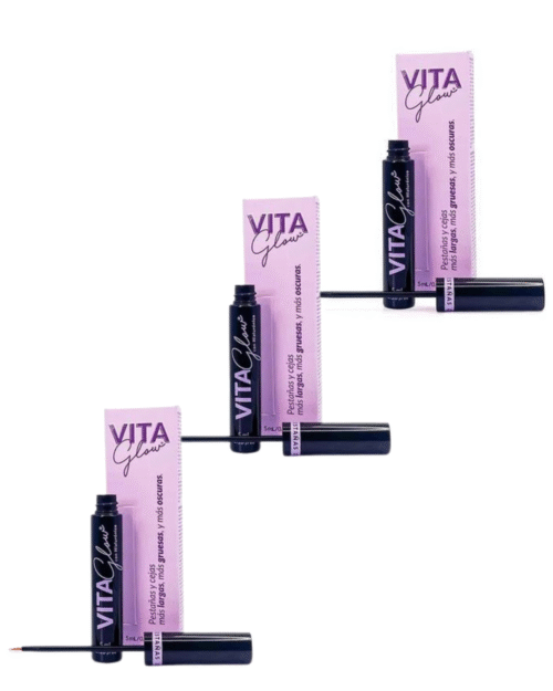 Vitaglow Pestañas y Cejas 3 frascos